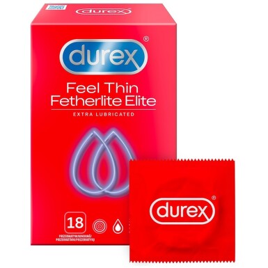 Prezervativ DUREX Feel Thin Extra Lubricated 18 ks
