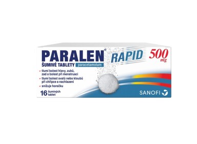 PARALEN RAPID 500MG šumivé tablety 16