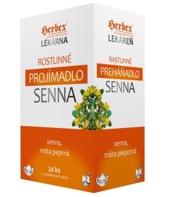 HERBEX lékárna Rostlin.projímadlo SENNA n.s.20x2g