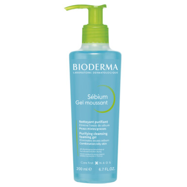 BIODERMA Sébium Gel moussant pumpa 200 ml