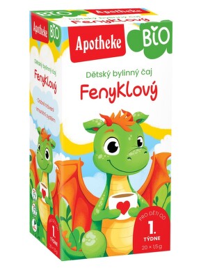 Apotheke Dětský čaj BIO fenyklový 20x1.5g