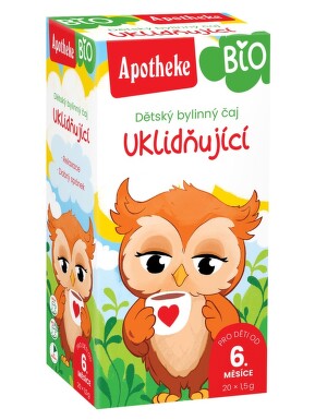 Apotheke Dětský čaj BIO uklidňující 20x1.5g