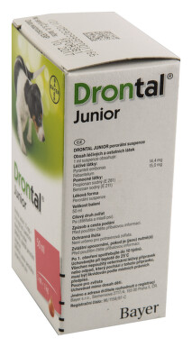 Drontal Junior psy a.u.v.sus.50ml+apl.