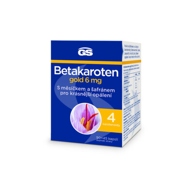 GS Betakaroten gold 6mg cps.90+45