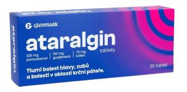 ATARALGIN 325MG/130MG/70MG neobalené tablety 20