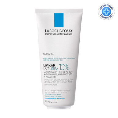 LA ROCHE-POSAY LIPIKAR 10%Urea tělové mléko 200ml