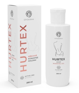 EPIDERMA HURTEX Hřejivé konopné mazání 200ml