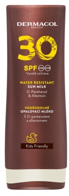 Dermacol Opalovací mléko voděodolné SPF30 200ml