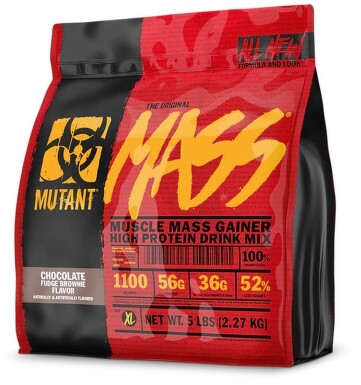 Mutant Mass Gainer 2270 g chocolate fudge brownie
