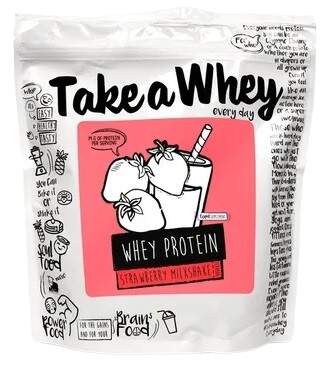 Take-a-Whey Whey Protein 907 g strawberry milkshake