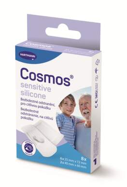 Cosmos sensitive silicone ultra jemná 2 vel. 8ks