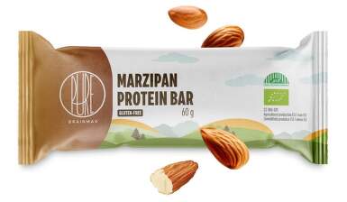 BrainMax® Pure Protein Bar 60 g marzipan
