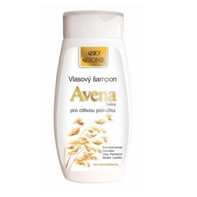 BIO BIONE Avena vlasový šampon pro citlivou pokožku 260ml