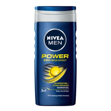 NIVEA Sprchový gel muži POWER REFRESH 250ml 80834