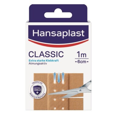 Hansaplast náplast textilní 1mx6cm č.1145