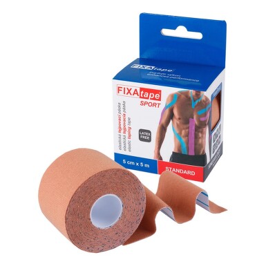 Tejp.páska FIXAtape Kinesio Stand.5cmx5m tělová