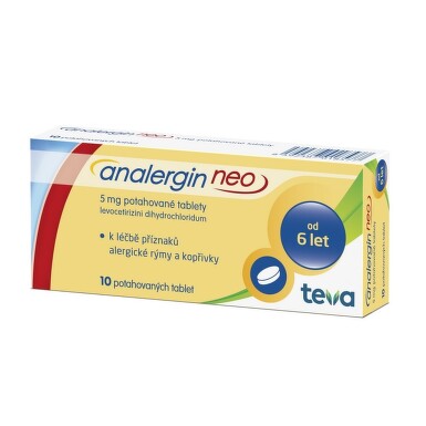 ANALERGIN NEO 5MG potahované tablety 10 II