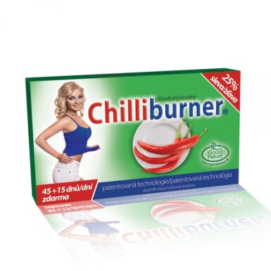 Chilliburner podpora hubnutí tbl.45 + 15 zdarma