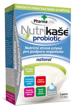 Nutrikaše probiotic natural 180g (3x60g)