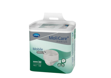 KALHOTKY ABSORPČNÍ NATAHOVACÍ MOLICARE MOBILE 5 KAPEK M BOKY 80-120CM,1017ML,14KS