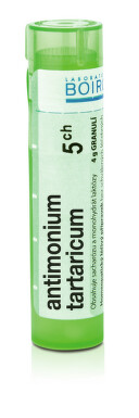 ANTIMONIUM TARTARICUM 5CH granule 1X4G