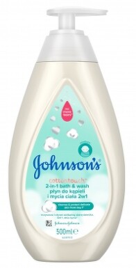 JOHNSONS Cottontouch koupel a mycí gel 2v1 500 ml