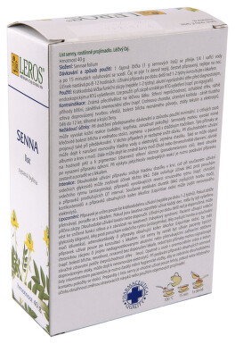 LIST SENNY perorální léčivý čaj 1X40GM(PP SÁČ.)