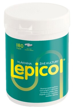 Lepicol kapsle pro zdravá střeva cps.180 Medicol