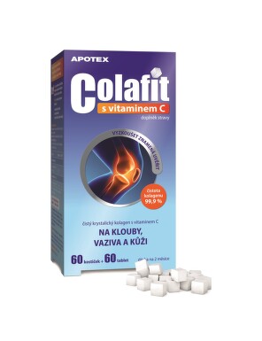 COLAFIT s Vitamínem C 60 + 60 kostek