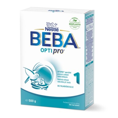 BEBA OPTIPRO 1 počáteční kojenecké mléko 500g