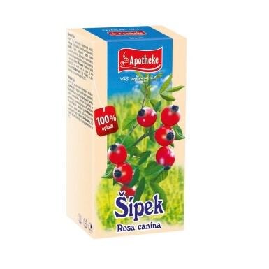 Apotheke Šípek plod čaj 20x2.5g