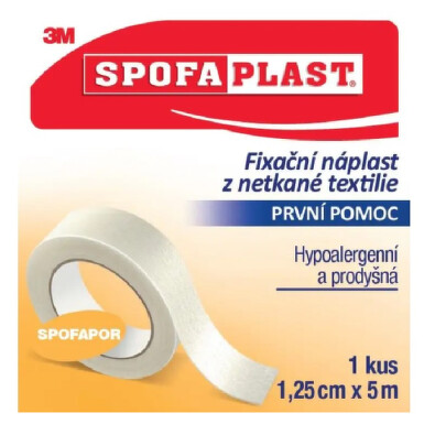 3M Spofaplast 731 Fix.náplast netk.text.5mx12.5mm