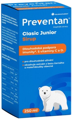 Preventan Clasic Junior Sirup 250ml