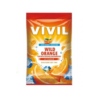 Vivil Divoký pomeranč+vitamín C bez cukru 120g