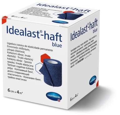 Obin.elast.Idealast-haft color 6cmx4m/1ks modrá