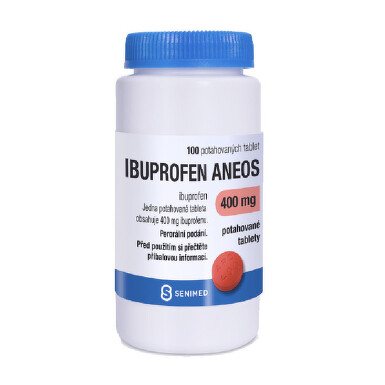 IBUPROFEN ANEOS 400MG potahované tablety 100