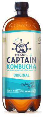 The Gutsy Captain Kombucha original BIO 1l
