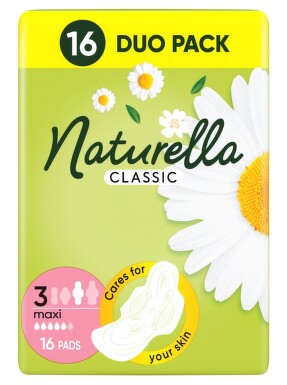 Naturella Classic Maxi 3 vložky 16ks