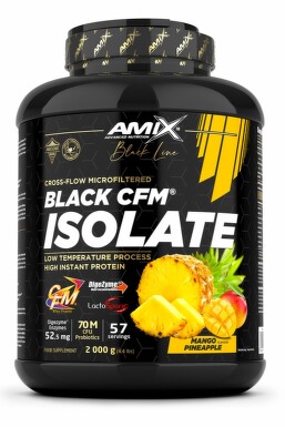 Amix Black Line Black CFM Isolate 2000 g mango pineapple