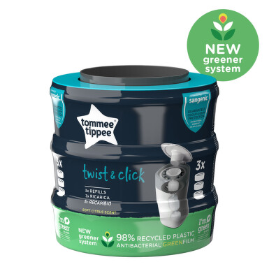 Tommee Tippee Twist & Click Náhradní kazety 3ks