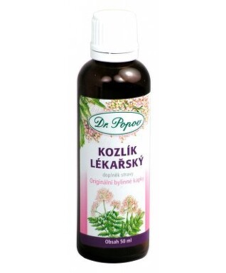 Kozlík lékařský 50ml Origin.bylinné kapky Dr.Popov