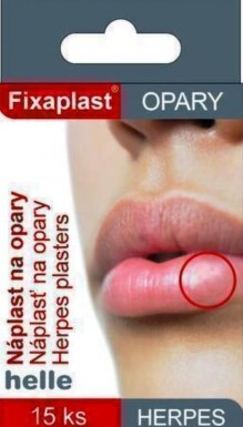 Náplast Fixaplast HERPES na opary 15ks