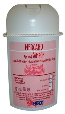 MERCO Mercano sprch.šampon 3-5% ichthyol 250ml