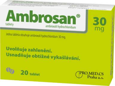 AMBROSAN 30MG neobalené tablety 20 II