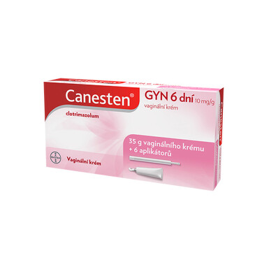 CANESTEN GYN 6 DNÍ 0,01G/G vaginální CRM 35G+APL