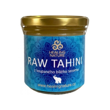 RAW Tahini z loupaného bílého sezamu 165 ml