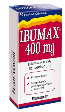 IBUMAX 400MG potahované tablety 30