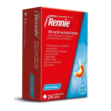 RENNIE perorální žvýkací tableta 24