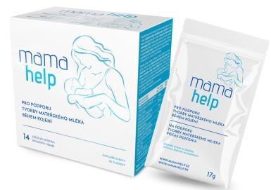 MamaHelp podpora laktace 14 sáčků s čoko.příchutí