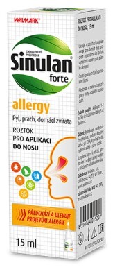 Walmark Sinulan Forte allergy nosní sprej 15ml